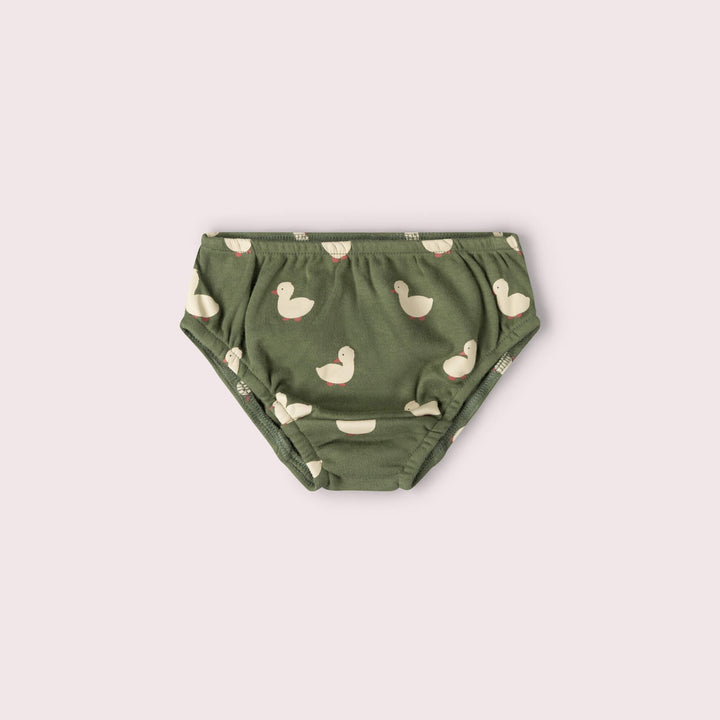 Olive Ducks Organic Underwear 3 Pack Multi / 7-8y