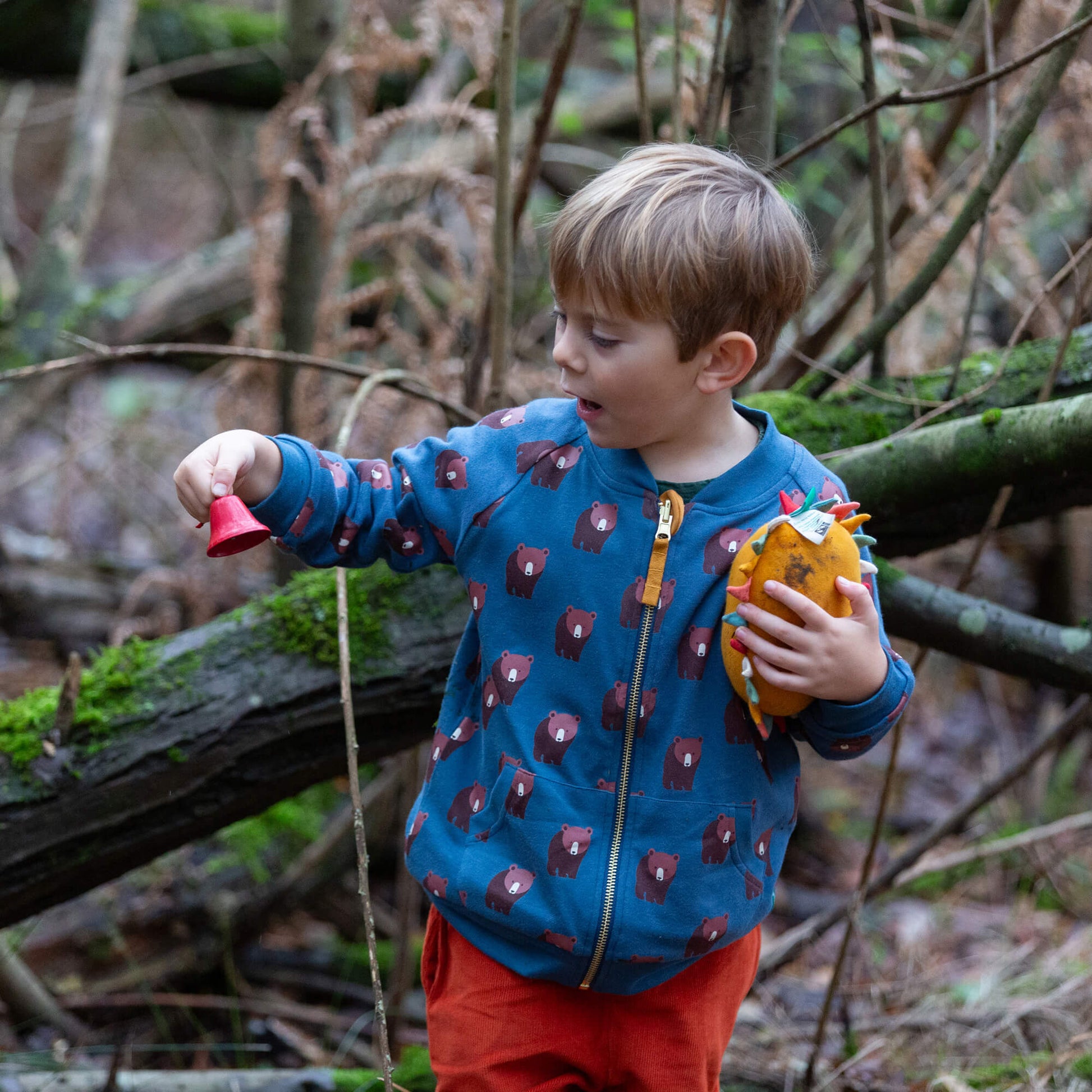 Blue Bears Reversible Easy Rider Jacket Blue / 7-8y