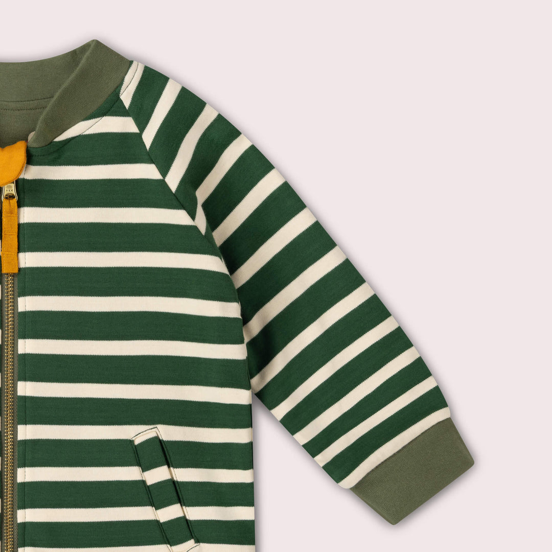 Olive Ducks Reversible Easy Rider Jacket Green / 7-8y