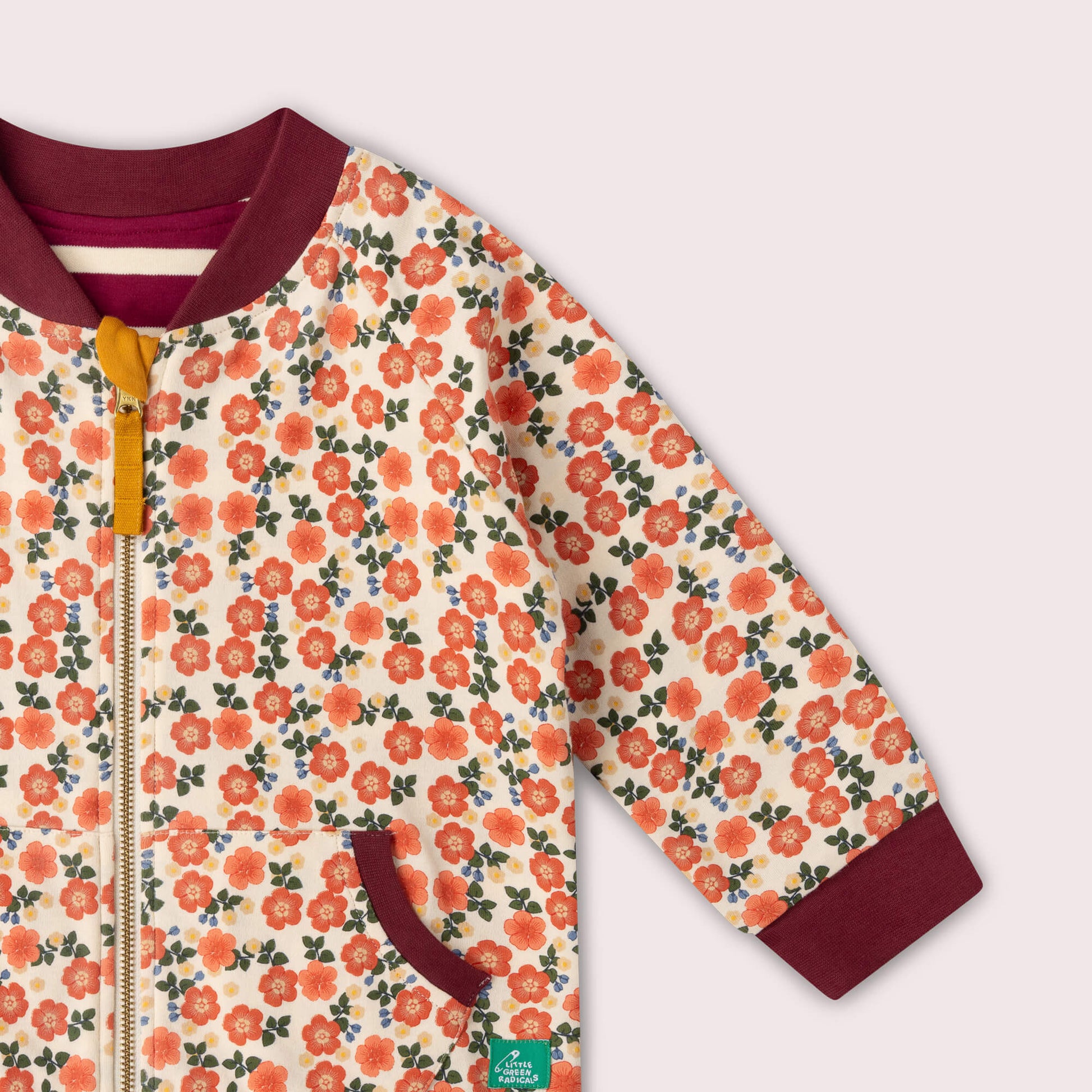 Petals Reversible Easy Rider Jacket Multi / 7-8y