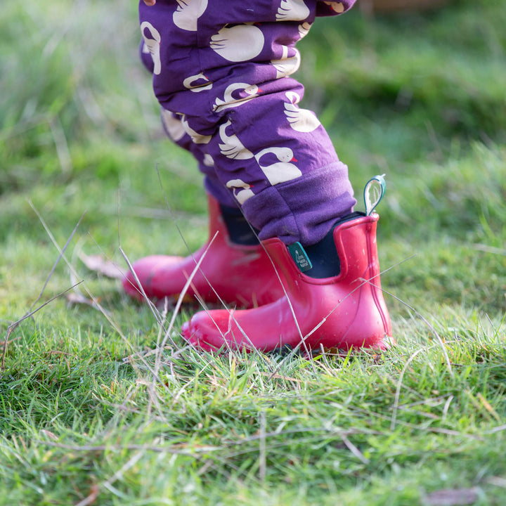 Sleeping Swans Sherpa Lined Snowsuit Purple / 3-4y