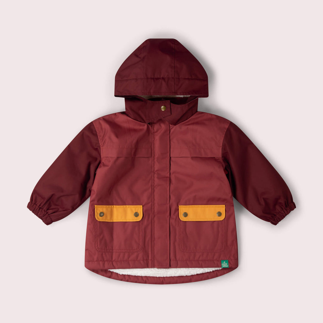 Berry Recycled Waterproof Winter Coat Purple / 8-9y