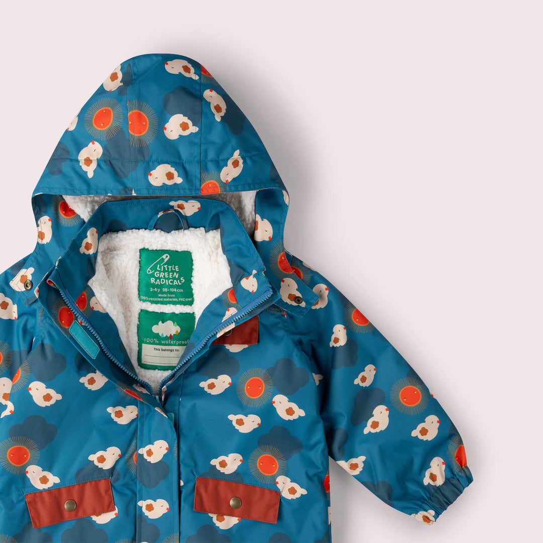 Sun Birds Recycled Waterproof Adventure Winter Coat Blue / 7-8y