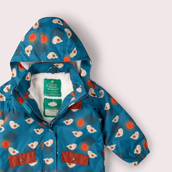 Sun Birds Recycled Waterproof Adventure Winter Coat Blue / 7-8y