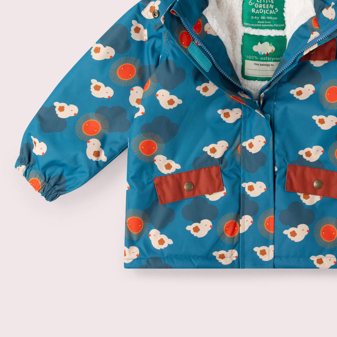 Sun Birds Recycled Waterproof Adventure Winter Coat Blue / 7-8y