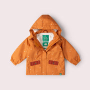 Gold Stars Recycled Waterproof Adventure Winter Coat Gold / 7-8y