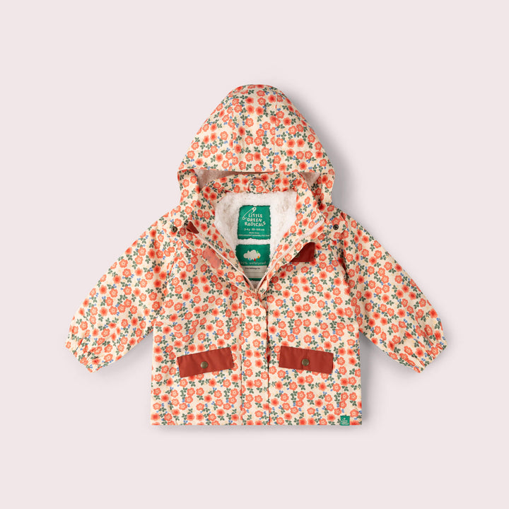 Petals Recycled Waterproof Adventure Winter Coat Multi / 7-8y