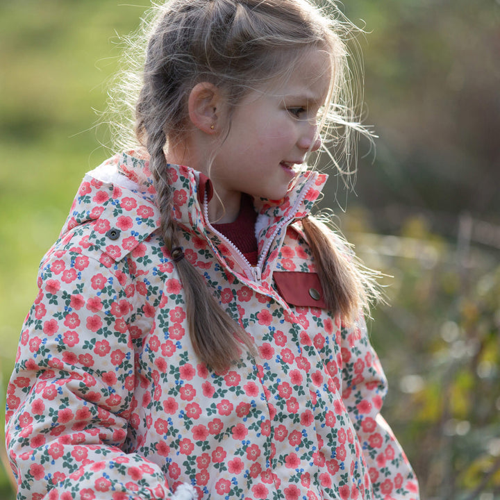 Petals Recycled Waterproof Adventure Winter Coat Multi / 7-8y