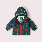 Into Space Recycled Waterproof Adventure Winter Coat Green / 7-8y