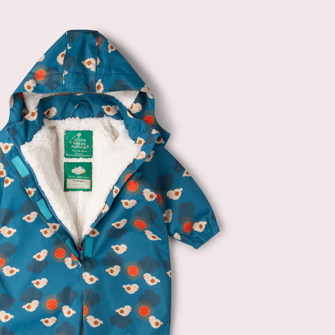 Sun Birds Recycled Waterproof Winter Suit Blue / 5-6y