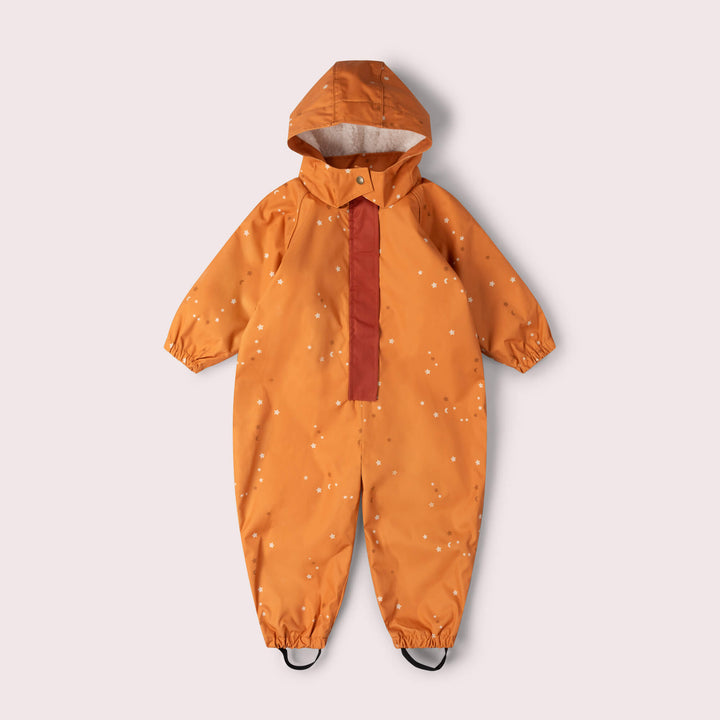 Gold Stars Recycled Waterproof Winter Suit Gold / 5-6y