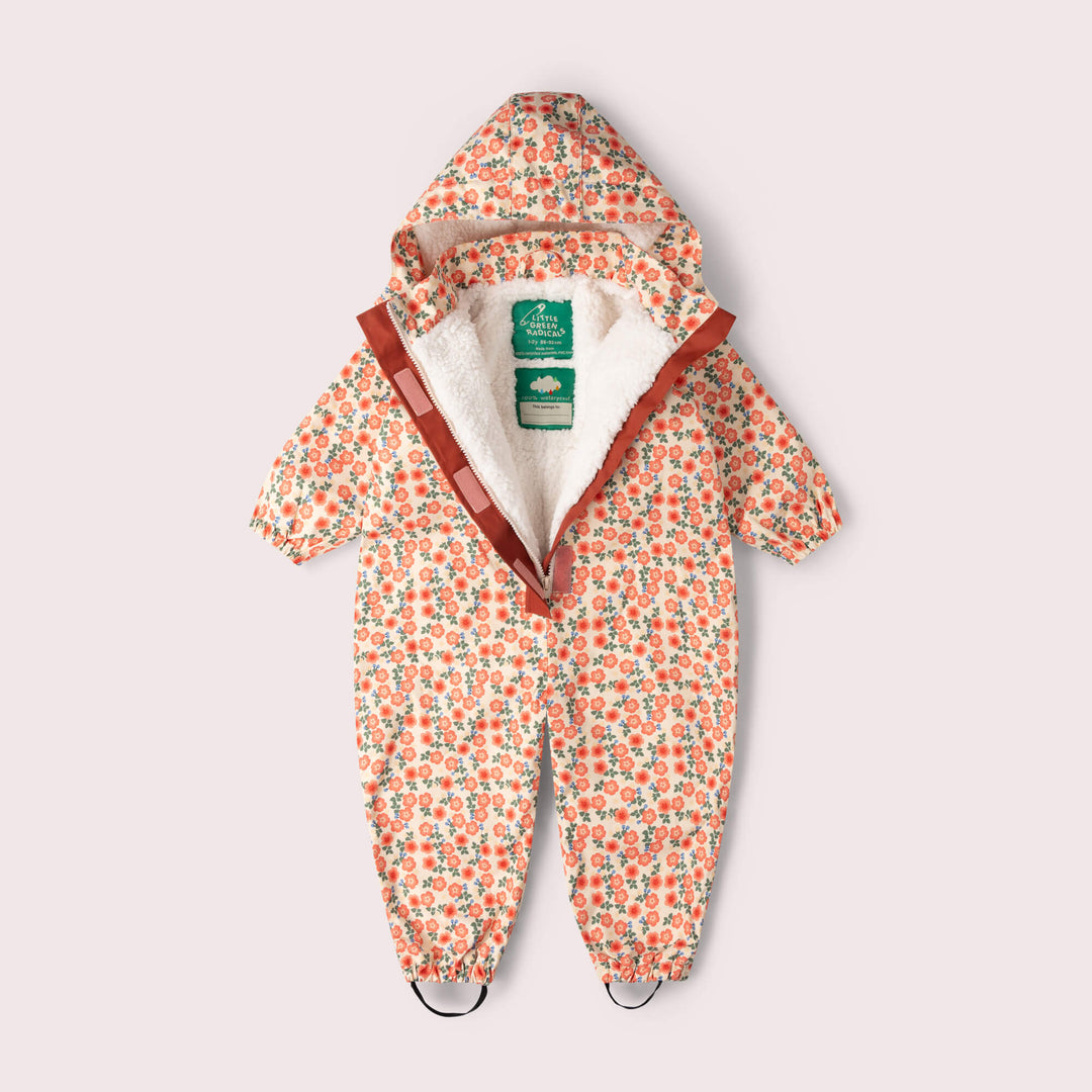 Petals Recycled Waterproof Winter Suit Multi / 5-6y