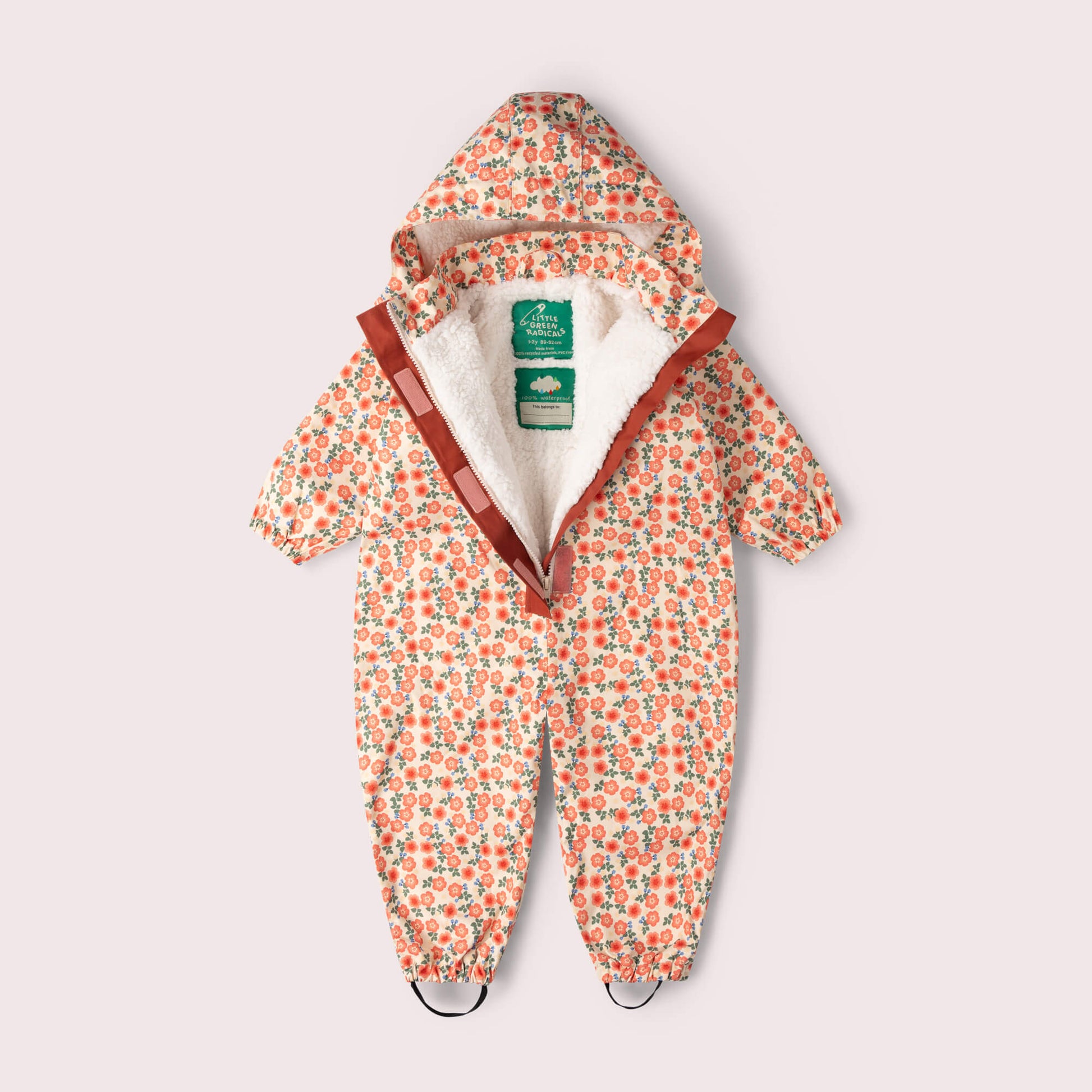 Petals Recycled Waterproof Winter Suit Multi / 5-6y