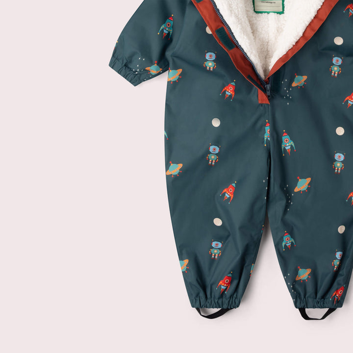 Into Space Adventure Recycled Waterproof Winter Suit Green / 5-6y