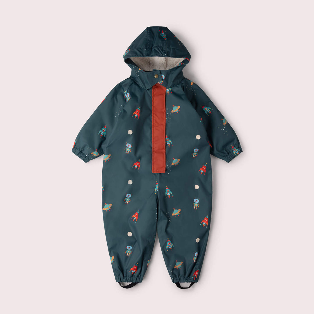 Into Space Adventure Recycled Waterproof Winter Suit Green / 5-6y