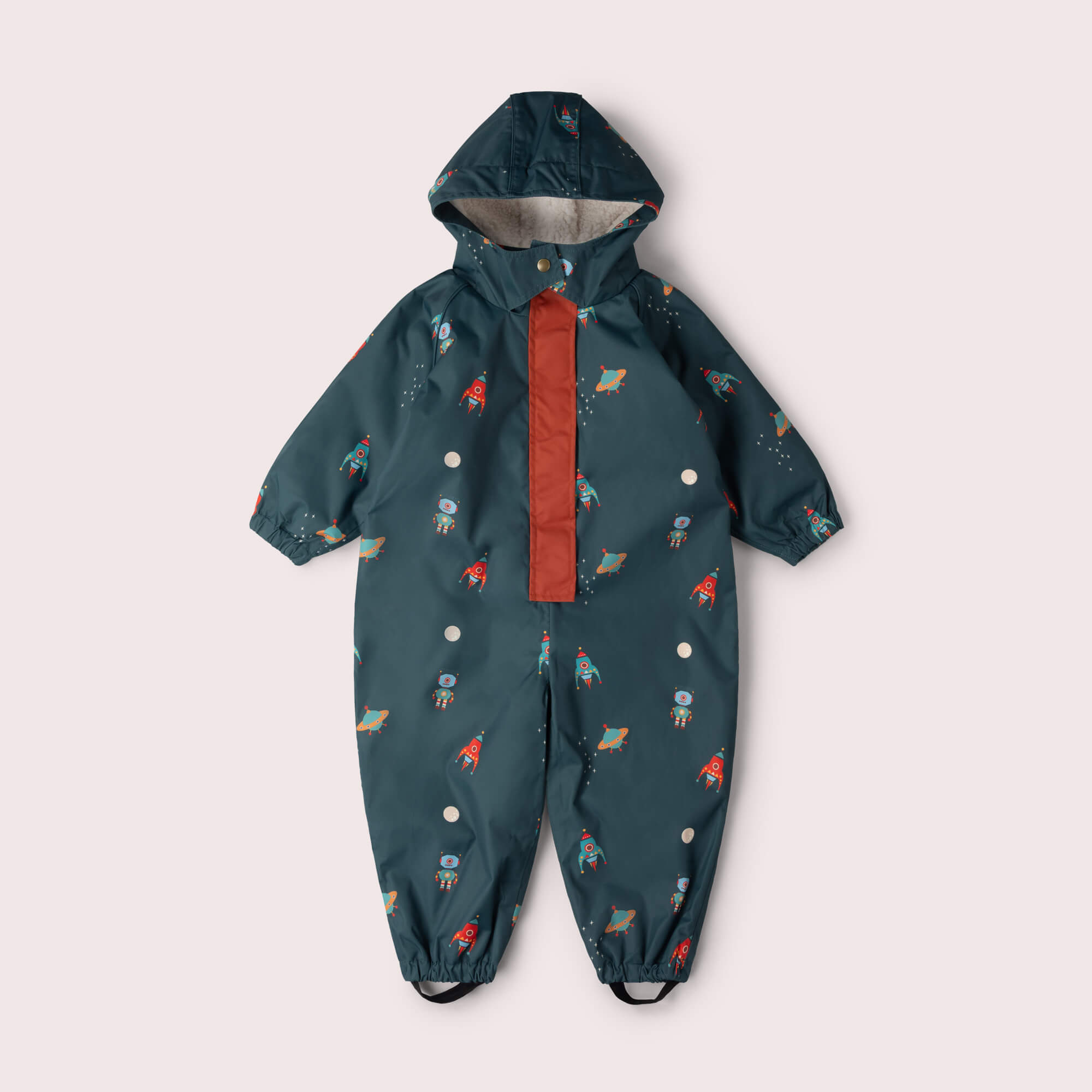 Into Space Adventure Recycled Waterproof Winter Suit Green / 5-6y