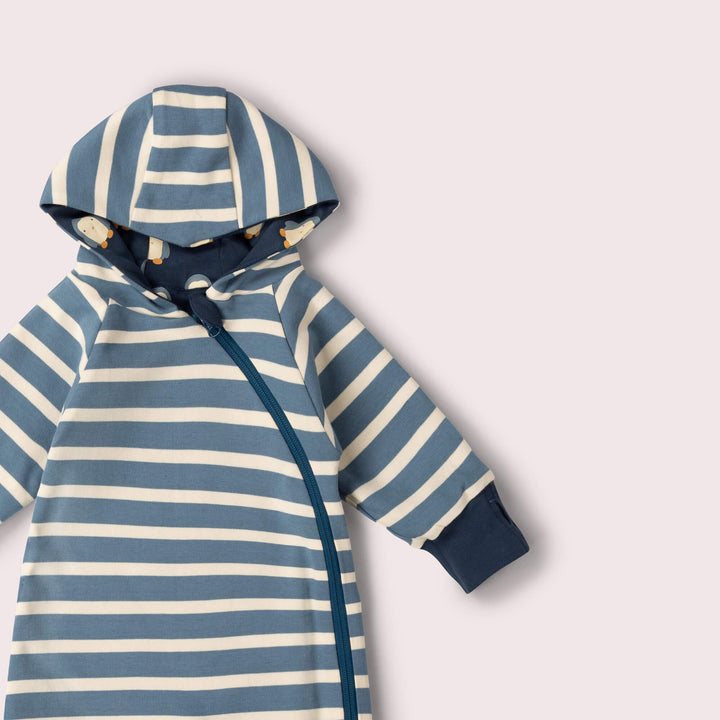 Blue Penguins Hooded Snug Suit Navy / 2-3y