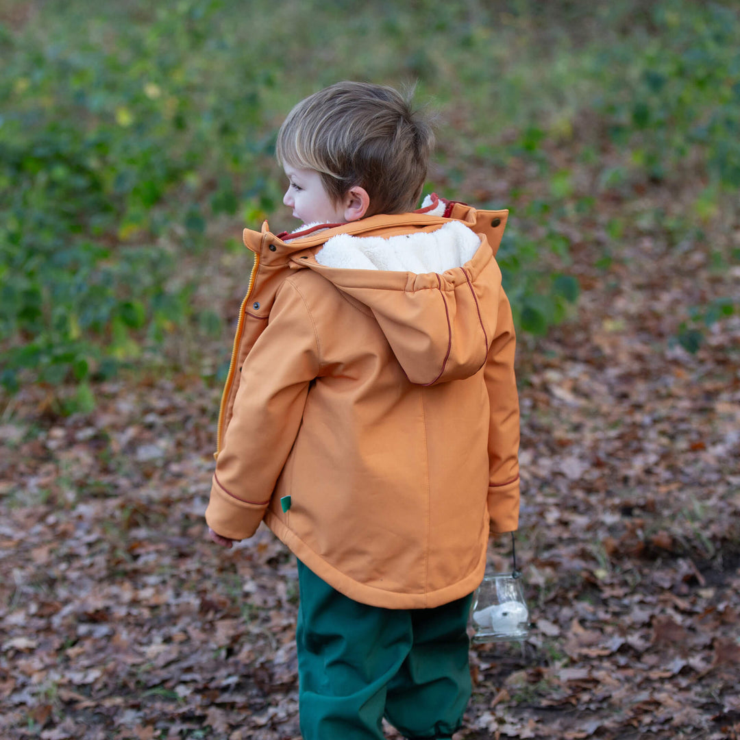 Gold Recycled Waterproof 3 in 1 Coat Gold / 8-9y