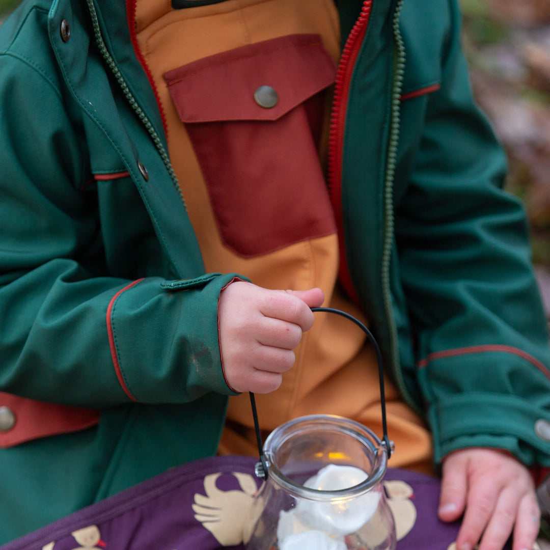 Olive Recycled Waterproof 3 in 1 Coat Green / 8-9y