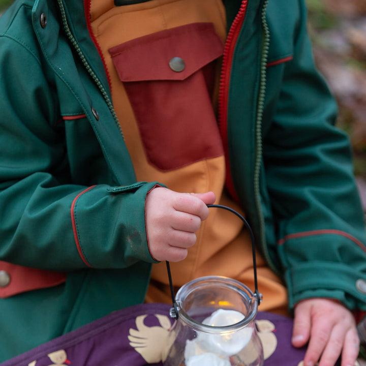 Olive Recycled Waterproof 3 in 1 Coat Green / 8-9y