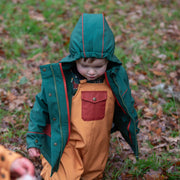 Olive Recycled Waterproof 3 in 1 Coat Green / 8-9y