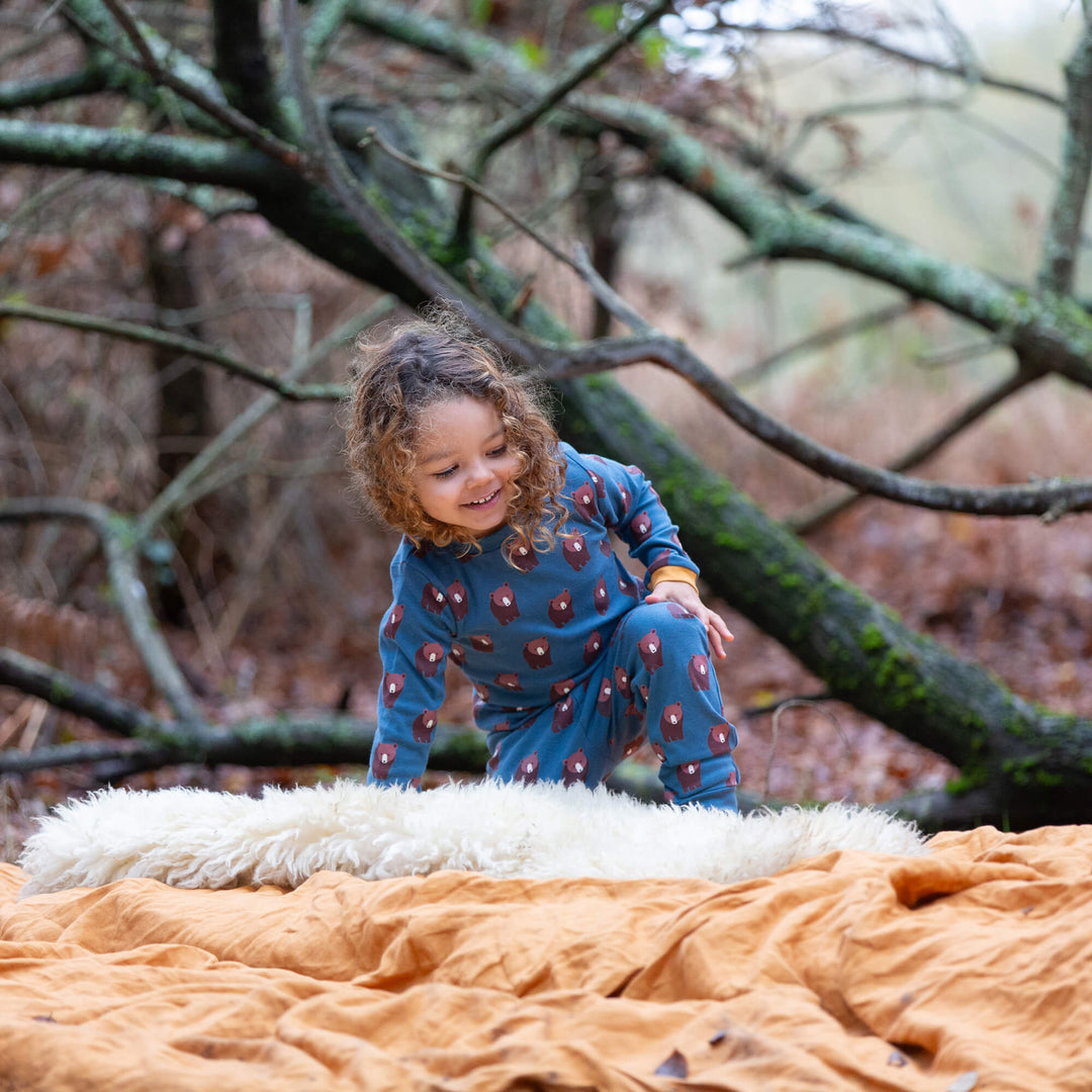 Blue Bears Organic Pyjamas NOT AVAILABLE USA/CAN/AUS Blue / 8-9y
