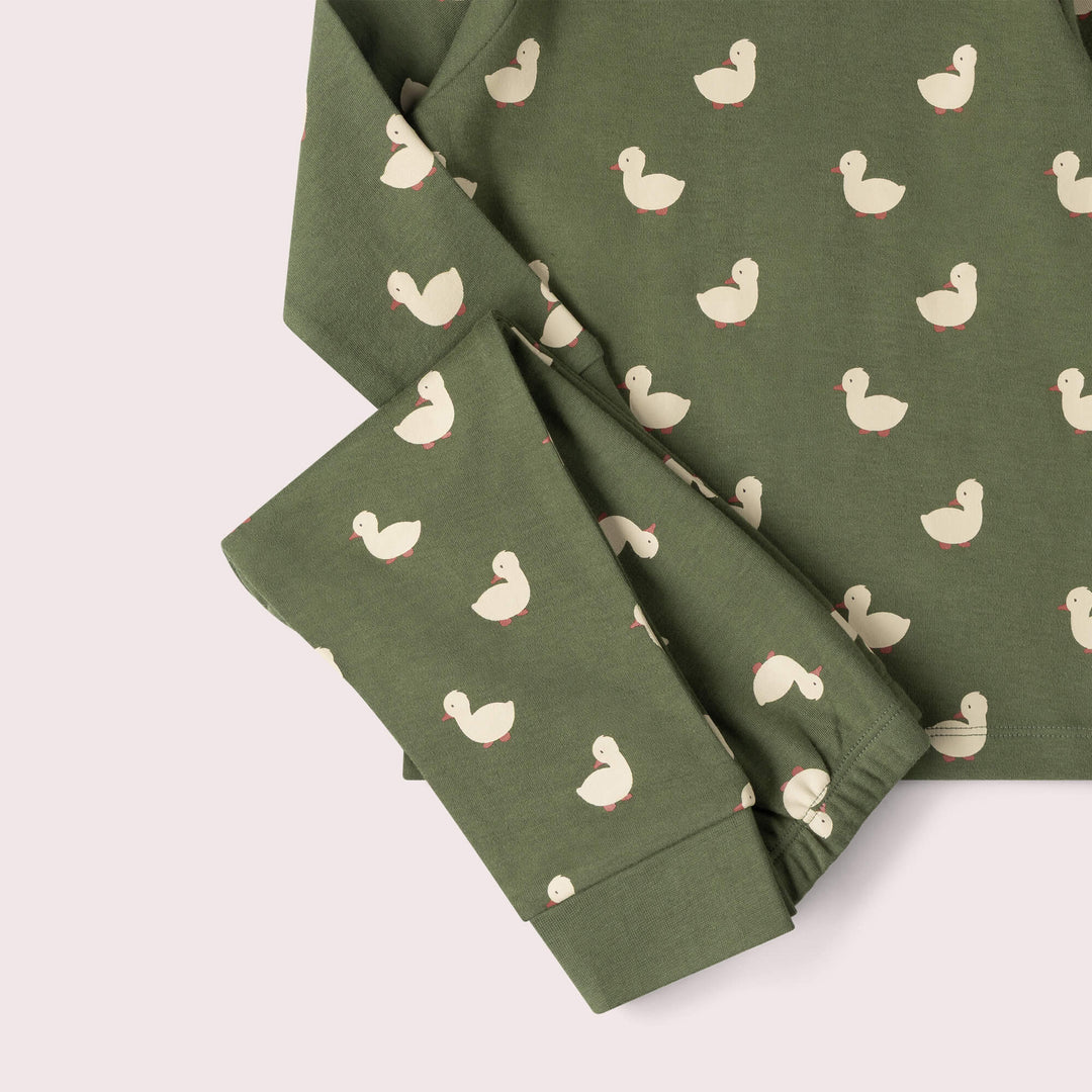 Olive Ducks Organic Pyjamas NOT AVAILABLE USA/CAN/AUS Green / 8-9y