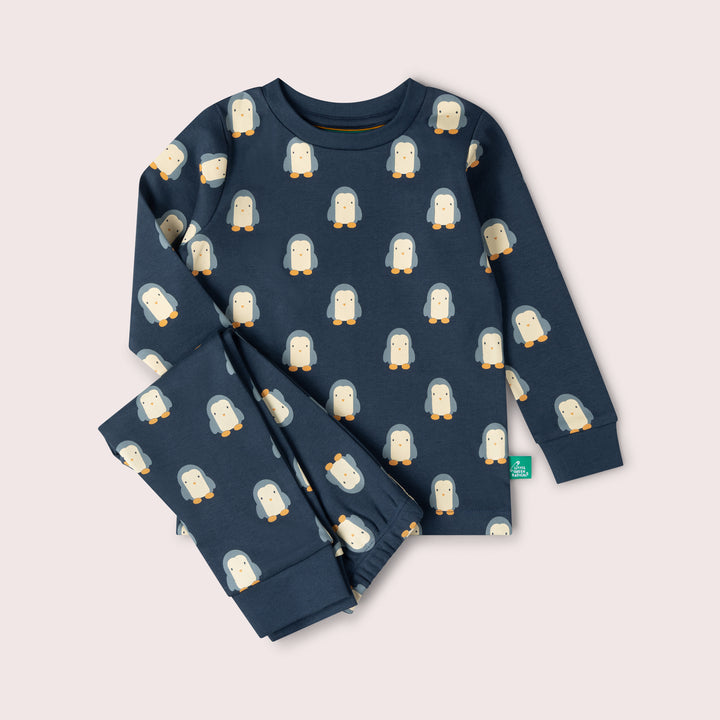 Blue Penguins Organic Pyjamas NOT AVAILABLE USA/CAN/AUS