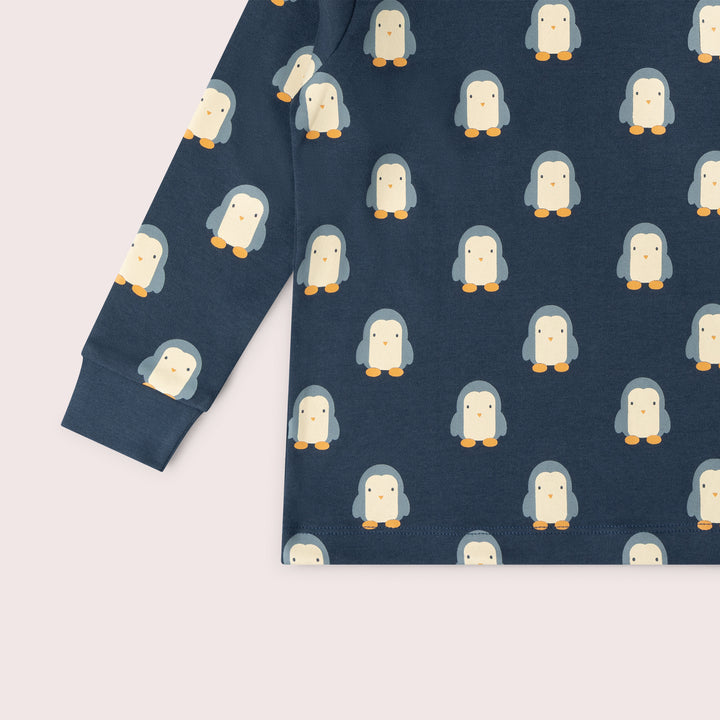 Blue Penguins Organic Pyjamas NOT AVAILABLE USA/CAN/AUS
