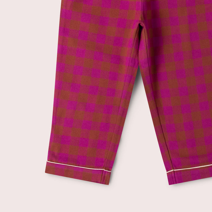 Berry Check Check Classic Pyjamas NOT AVAILABLE USA/CAN/AUS