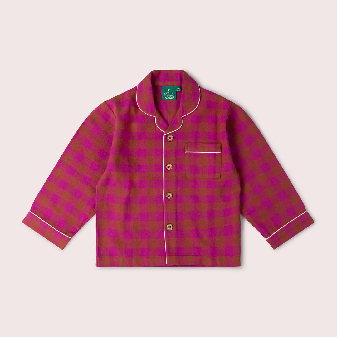 Berry Check Check Classic Pyjamas NOT AVAILABLE USA/CAN/AUS
