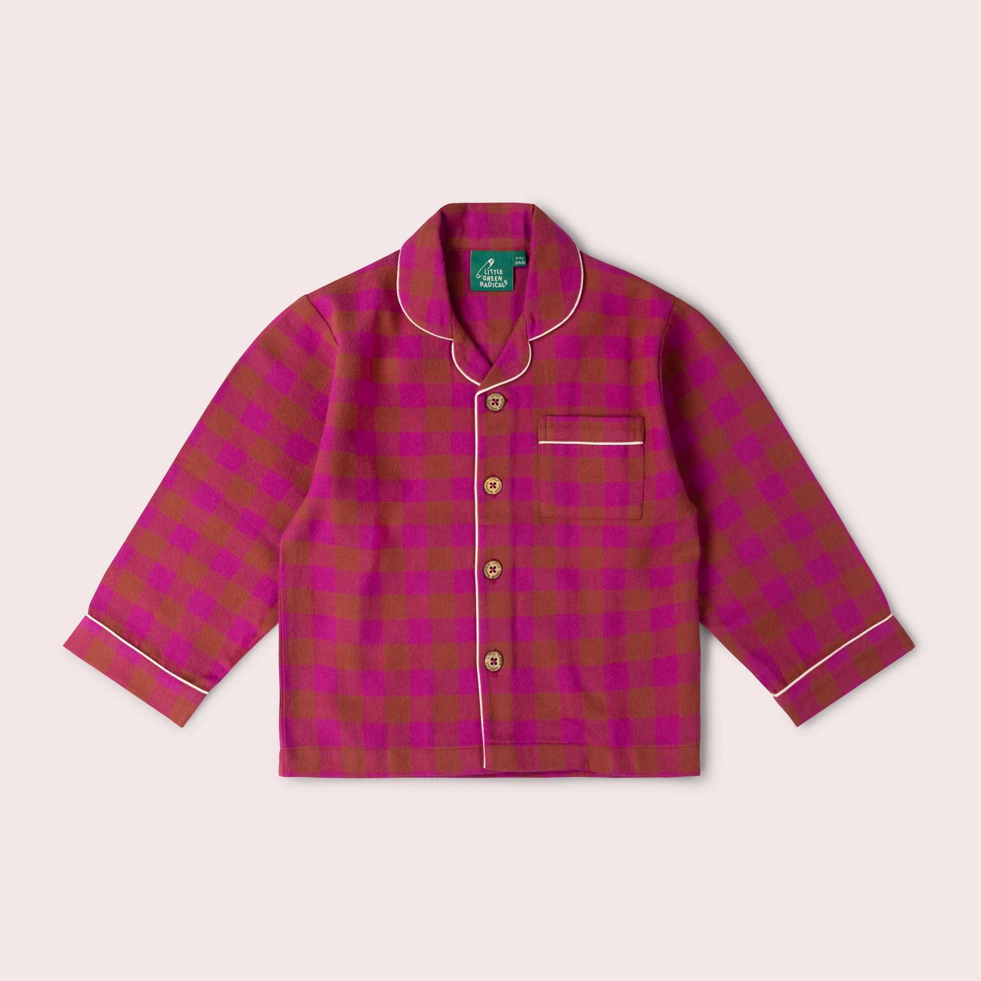 Berry Check Classic Pyjamas NOT AVAILABLE USA/CAN/AUS