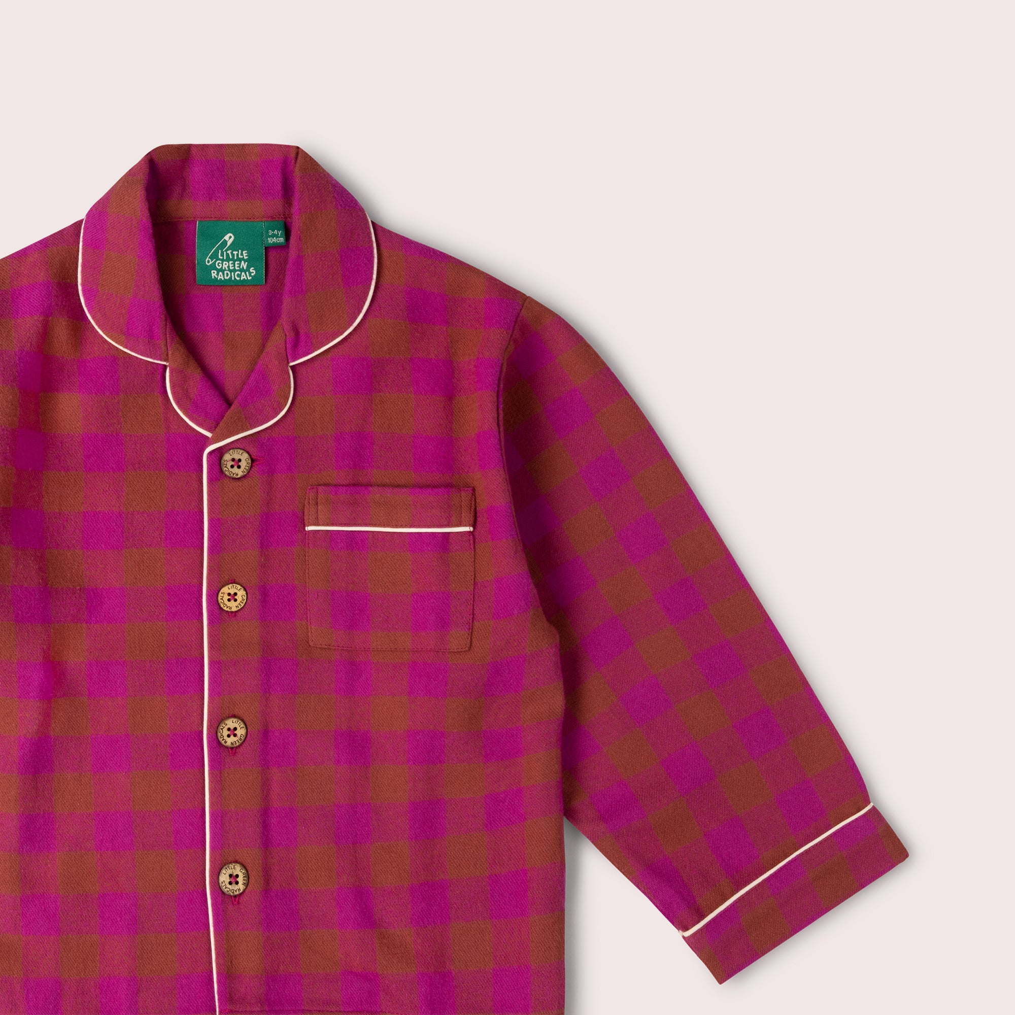 Berry Check Classic Pyjamas NOT AVAILABLE USA/CAN/AUS