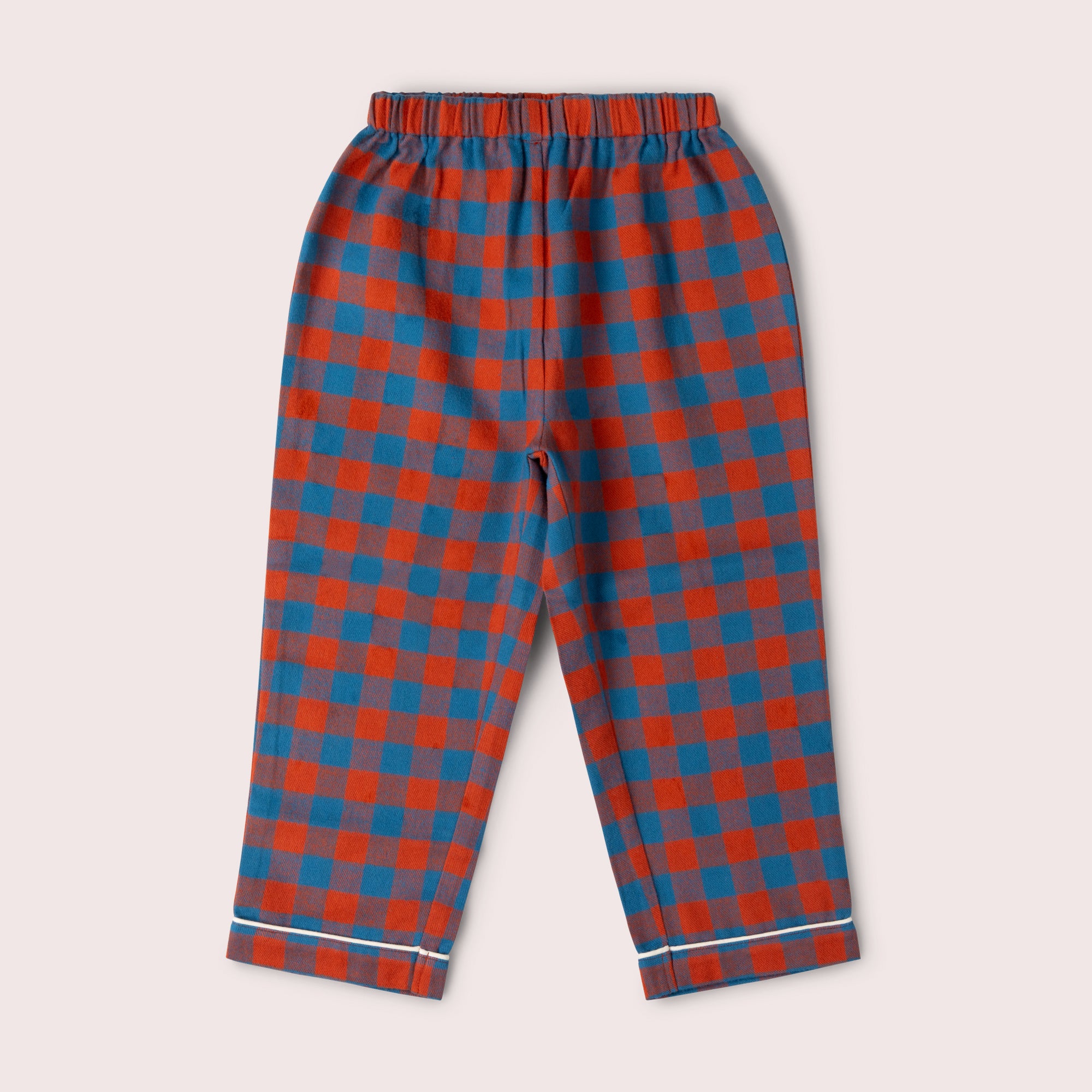 Burnt Ochre Check Classic Pyjamas NOT AVAILABLE USA/CAN/AUS