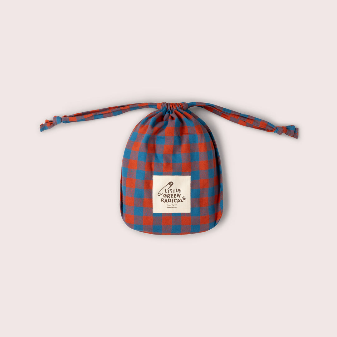 Burnt Ochre Check Classic Pyjamas NOT AVAILABLE USA/CAN/AUS