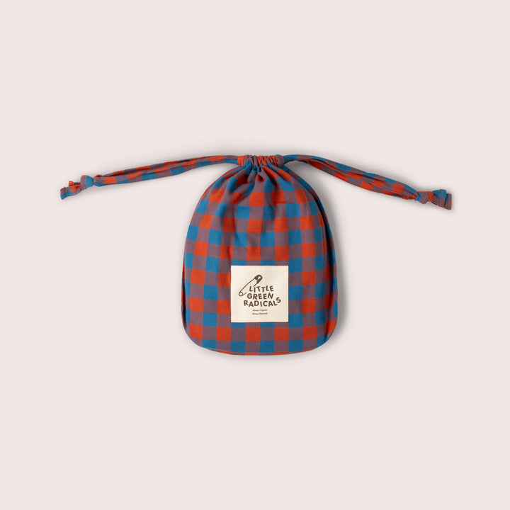 Burnt Ochre Check Classic Pyjamas NOT AVAILABLE USA/CAN/AUS