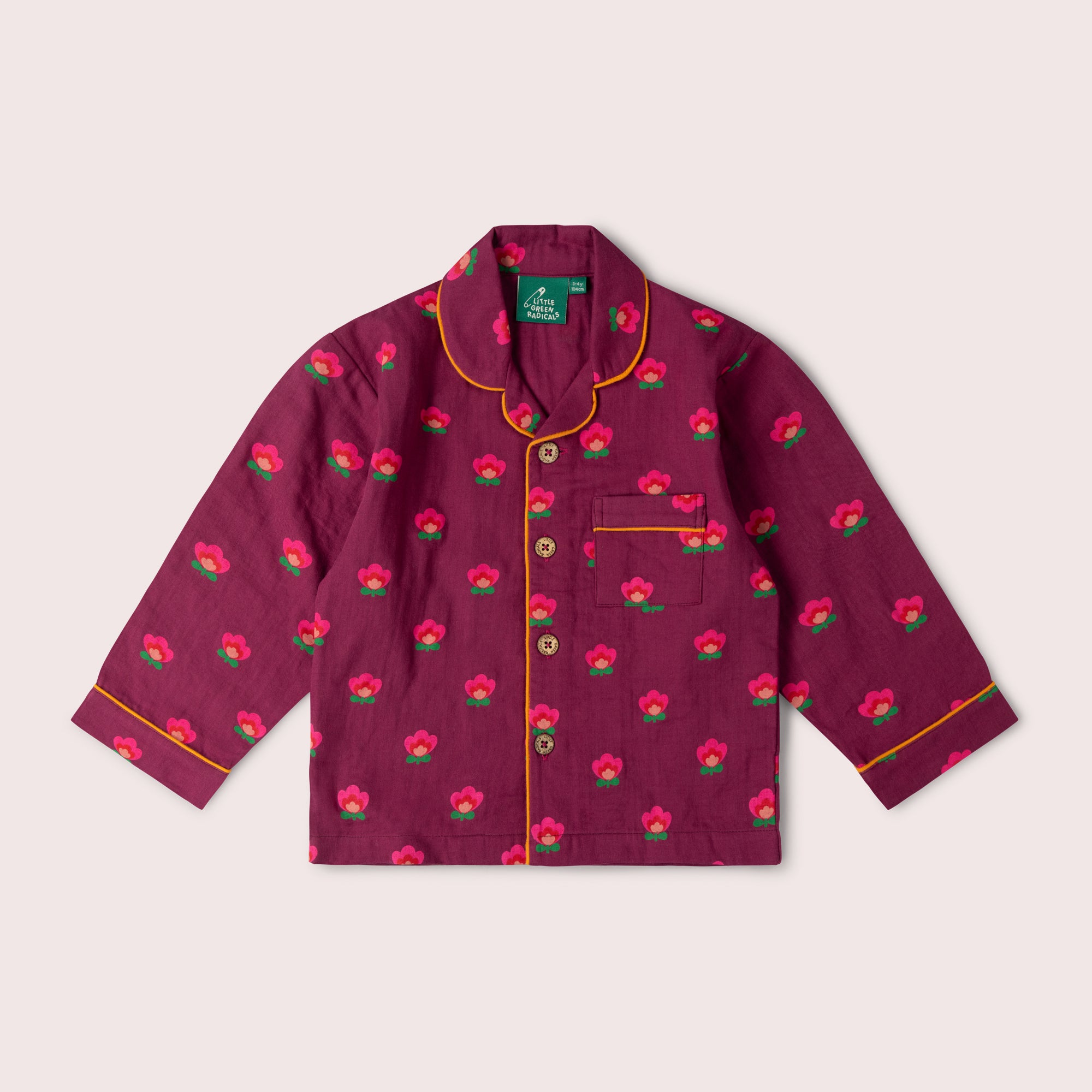 Pink Flowers Classic Pyjamas NOT AVAILABLE USA/CAN/AUS
