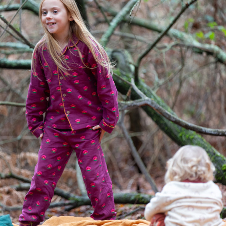 Pink Flowers Classic Pyjamas NOT AVAILABLE USA/CAN/AUS