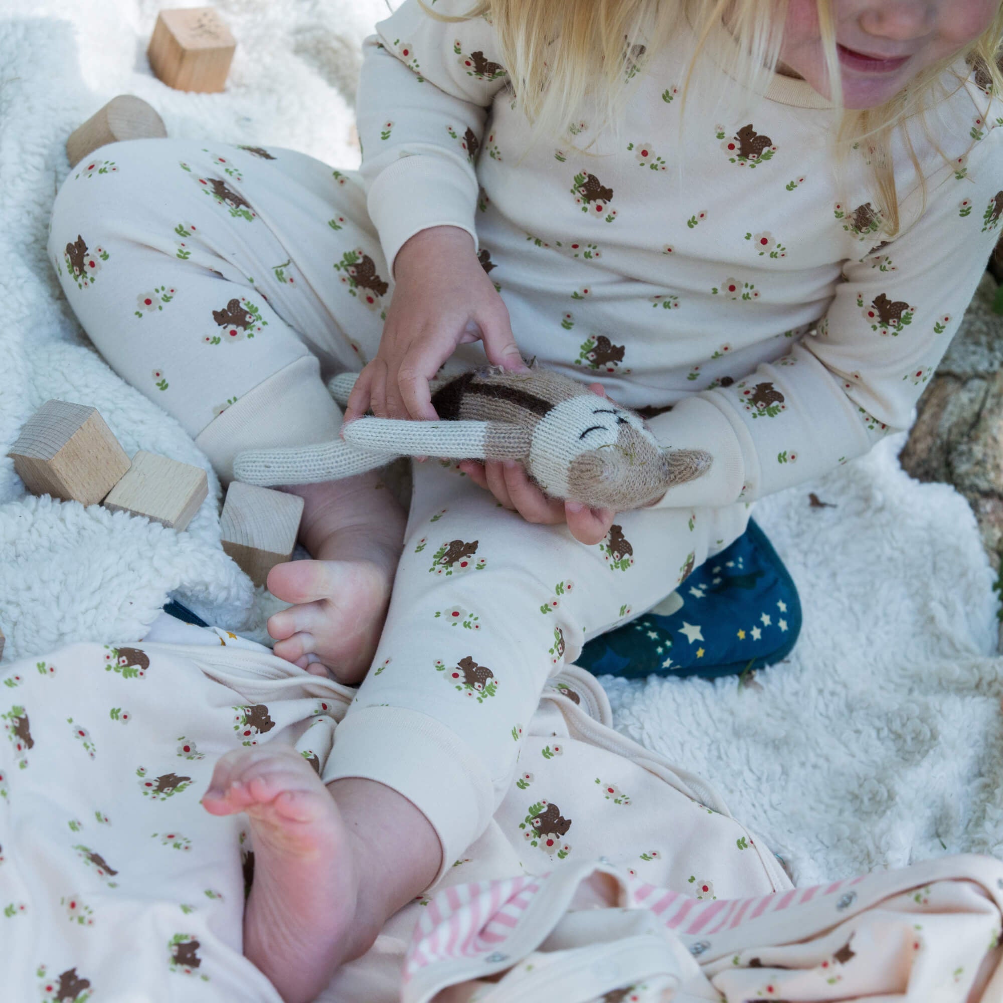 Autumn Squirrel Pyjamas NOT AVAILABLE for USA/AUS/CAN