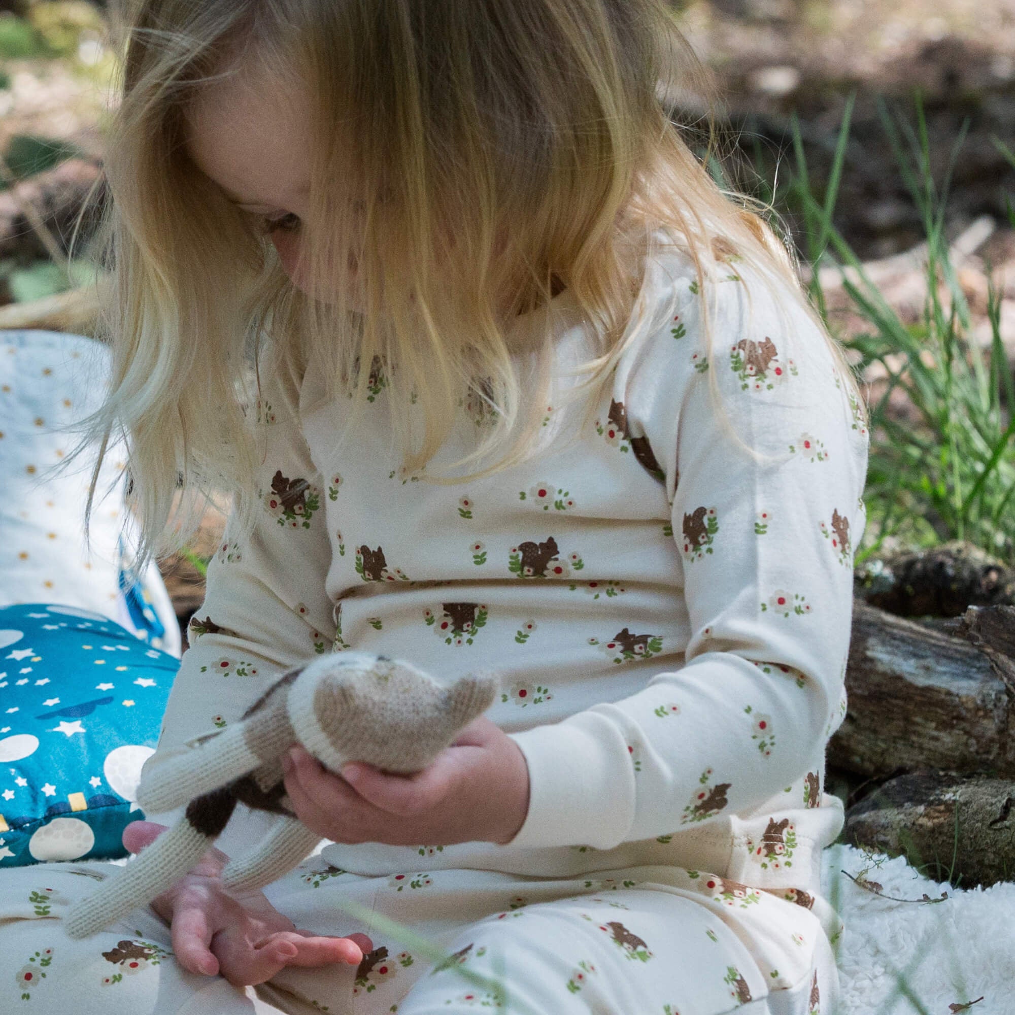 Autumn Squirrel Pyjamas NOT AVAILABLE for USA/AUS/CAN