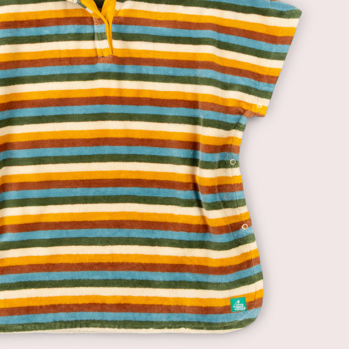 Rainbow Kids Hooded Beach Towel Poncho