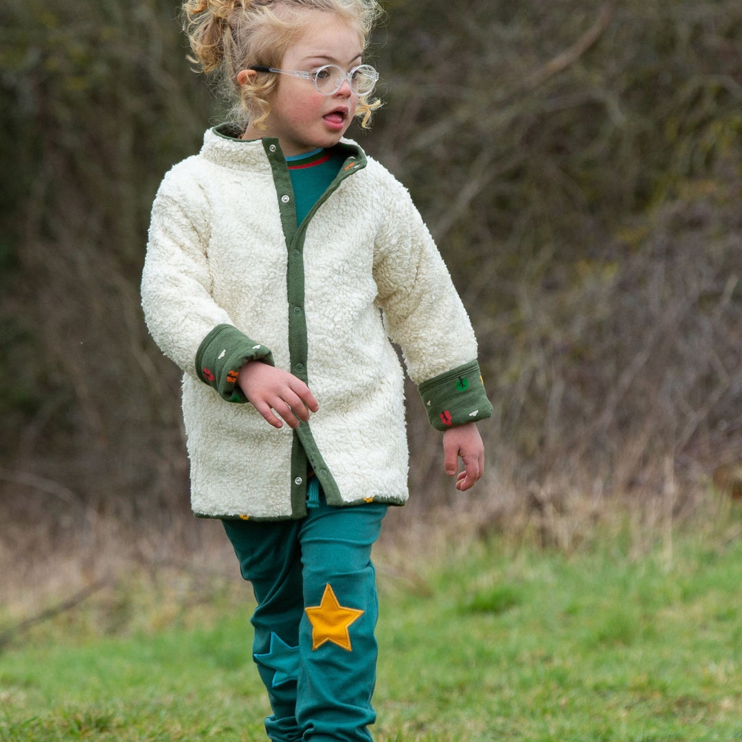 Sea Green Knee Patch Star Joggers