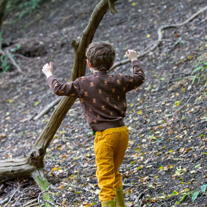 Gold Corduroy Adventure Jeans