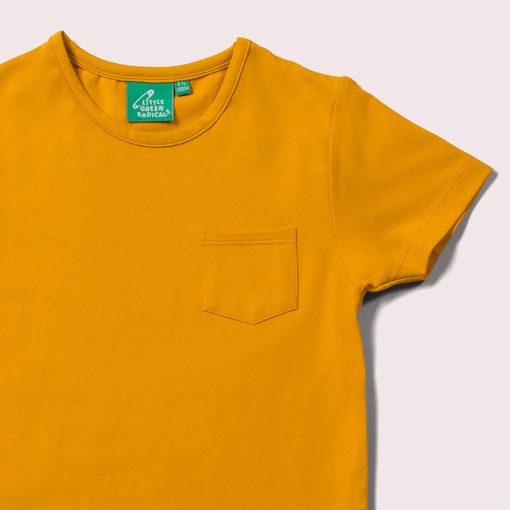 Gold Pocket Short Sleeve T-Shirt (S24)