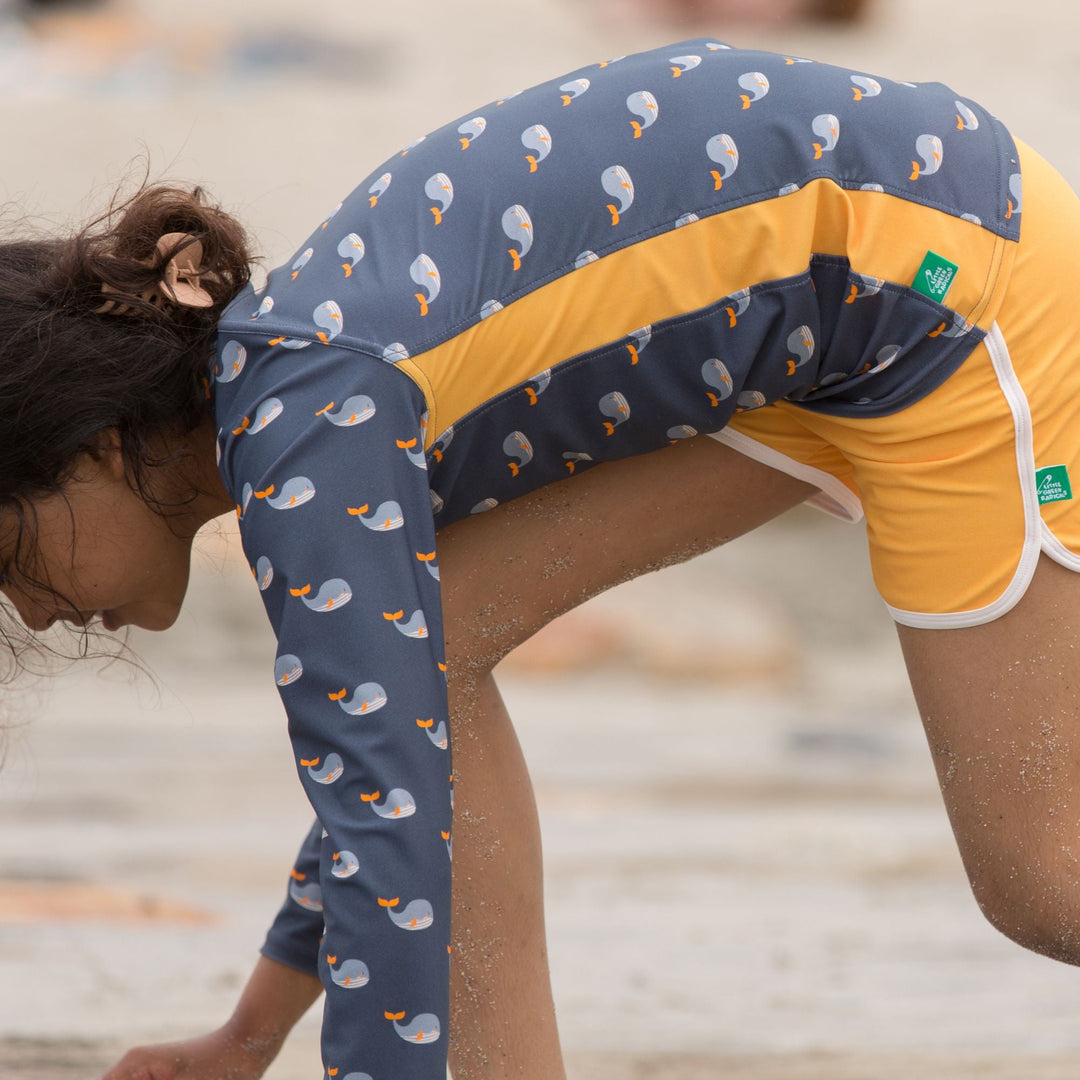 Gold Recycled Swim Shorts