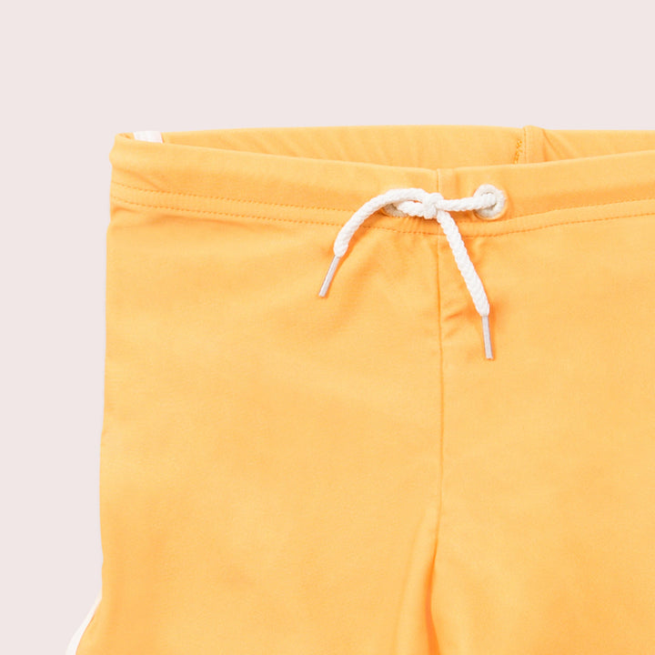 Gold Recycled Swim Shorts