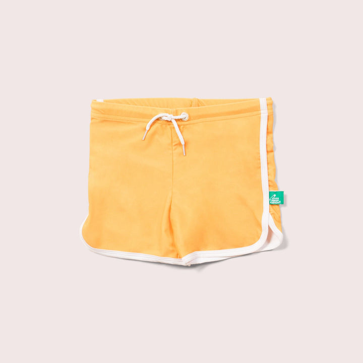 Gold Recycled Swim Shorts