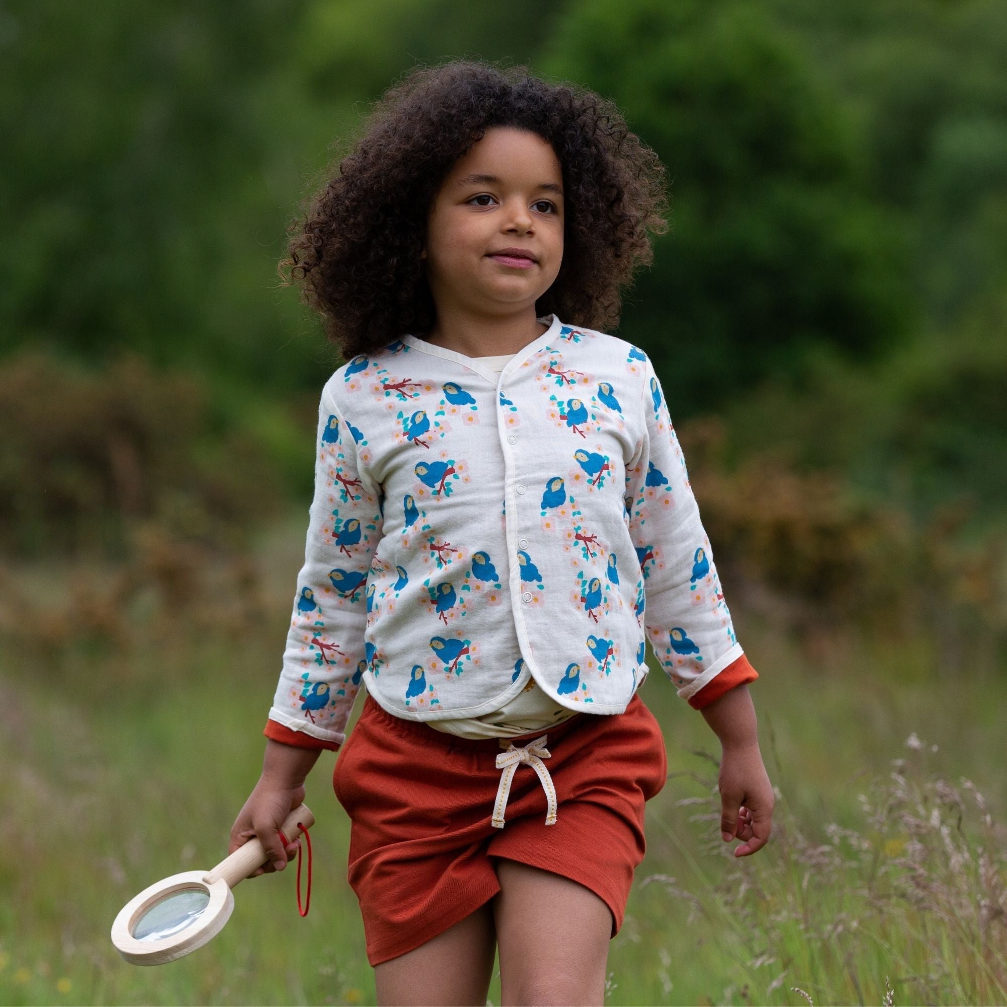 Soft Red By The Sea Twill Shorts (S24)