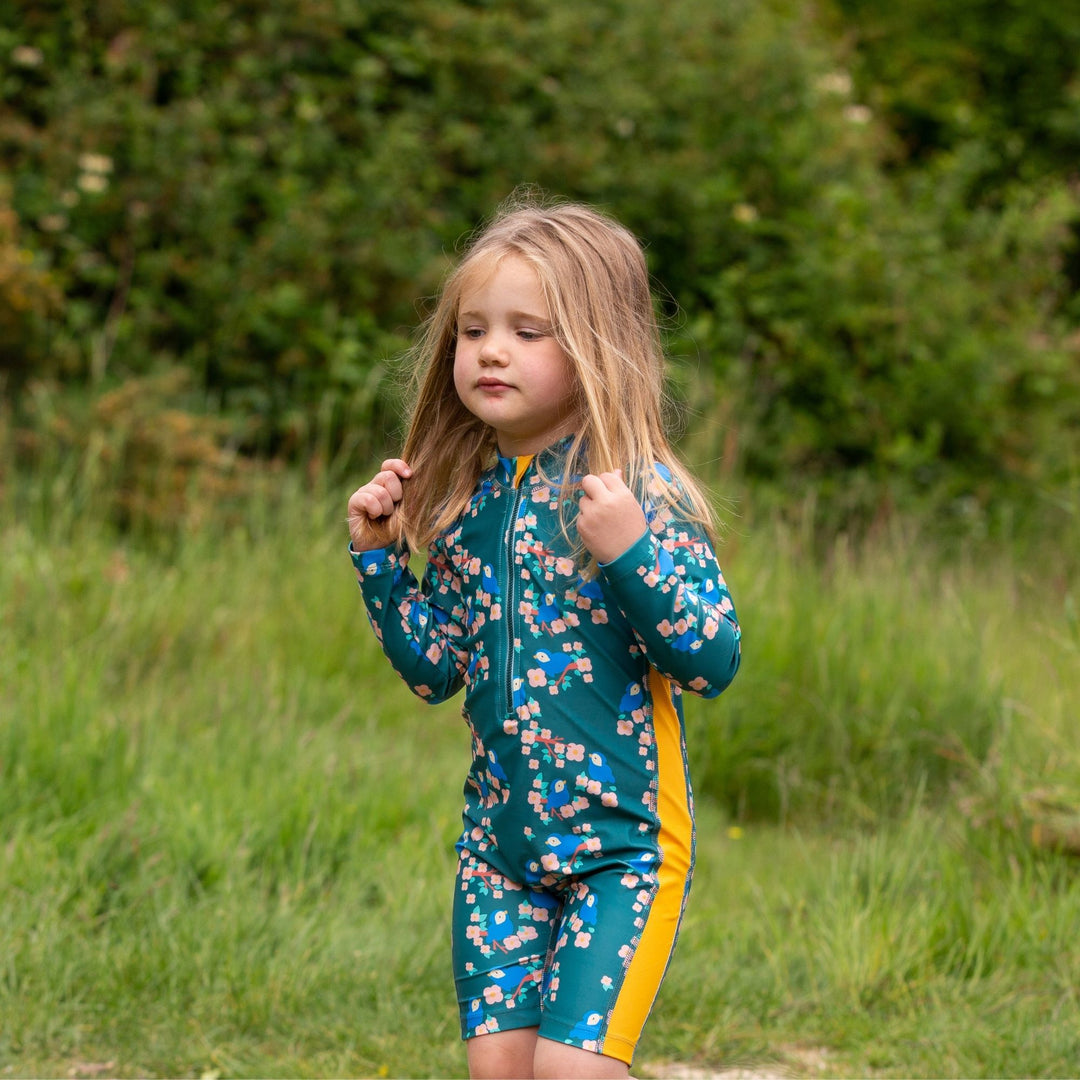 Bluebirds UPF 50+ Recycled Sunsafe Sunsuit