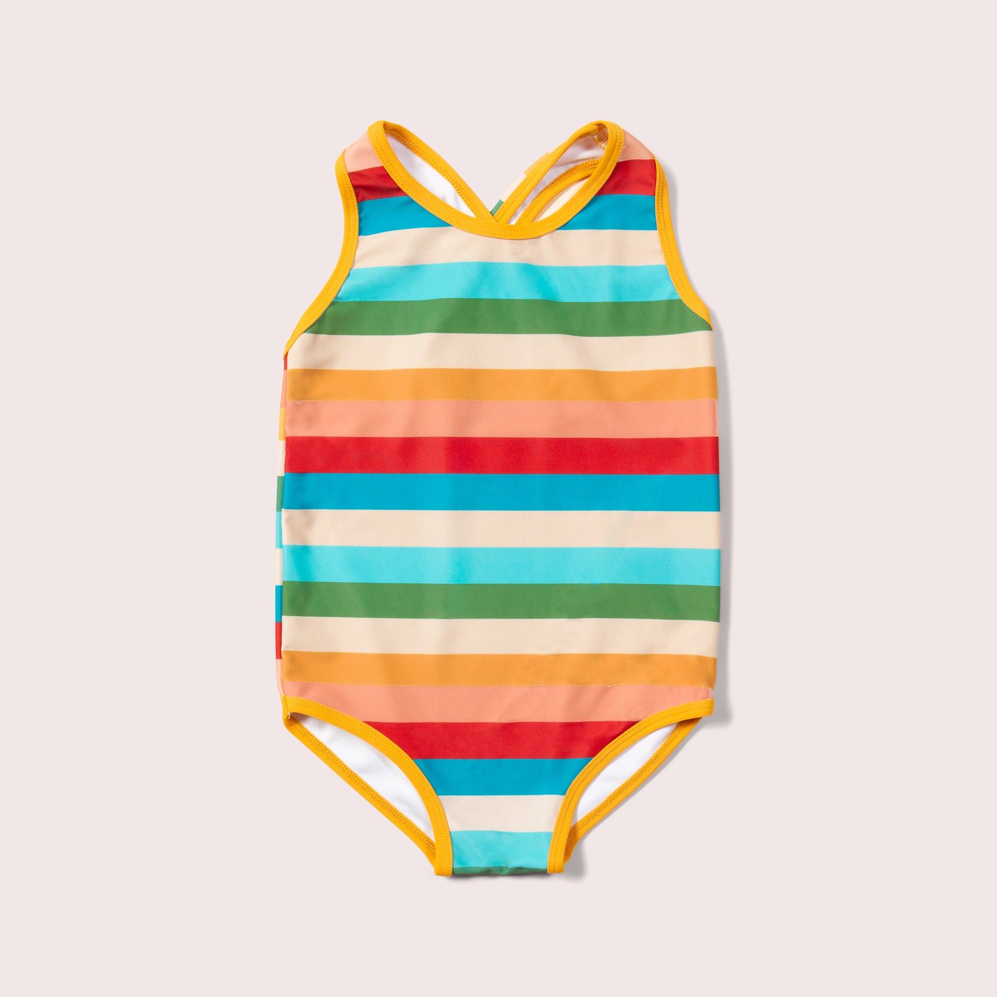 Rainbow UPF 50+ Recycled One Piece Swimsuit